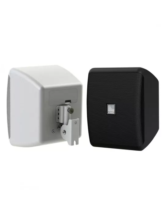 AMC 05B Lautsprecher 05 BLACK - Schwarz 40W RMS Leitung 100V und 16O inkl. Halterung AMC AMC05B | MusicGoodDeal
