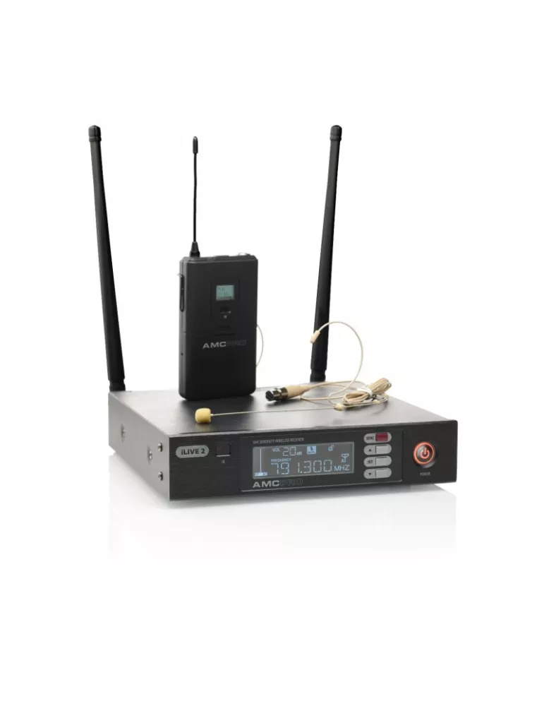AMC iLive2HS Drahtloses Mikrofonsystem iLive2 Headset AMC AMCiLive2HS | MusicGoodDeal