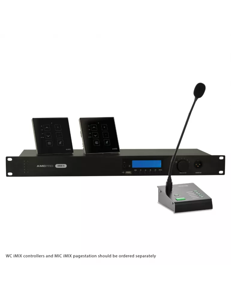 AMC iMIX5 Préamplificateur mélangeur 5 zones  Imix5