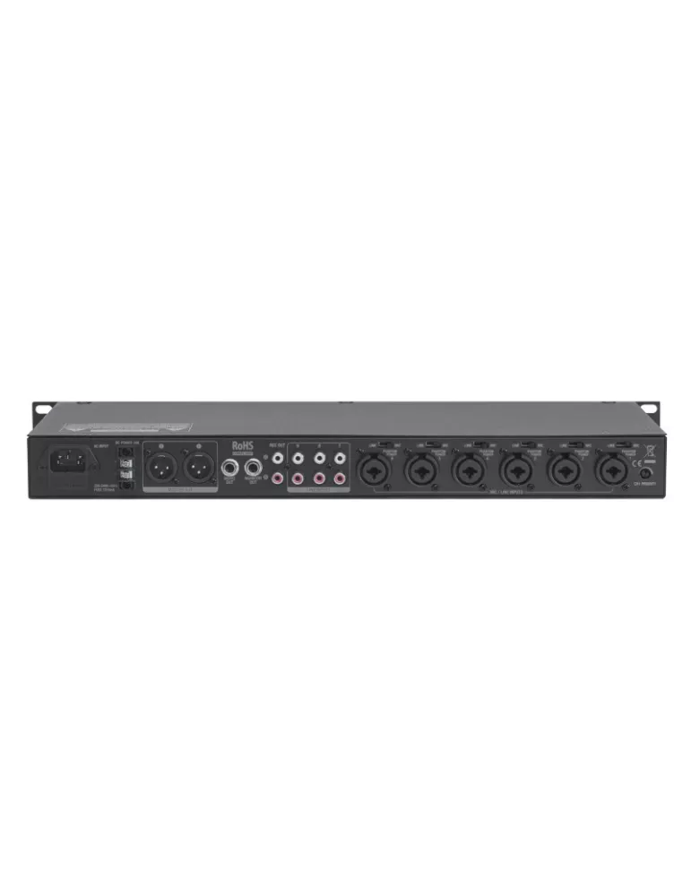 AMC iMIX63 Mixer Pre-amplifier - 6x XLR Combi and 3x RCA Stereo inputs AMC AMCiMIX63 | MusicGoodDeal