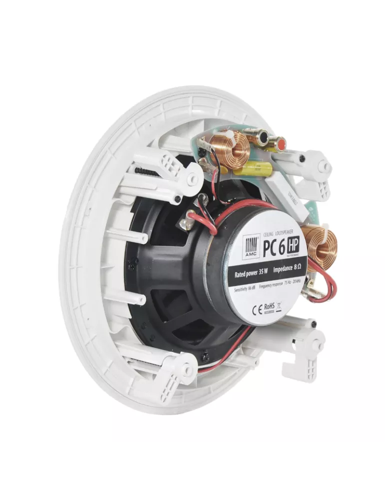 AMC PC6HP Haut-parleur plafond 35W (8?)  PC 6HP Blanc