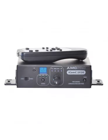 AMC iCOMC2X20 2-channel communication mixer amplifier iCOMC 2X20 AMC AMCiCOMC2X20 | MusicGoodDeal