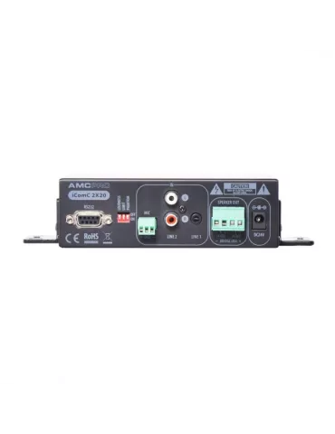 AMC iCOMC2X20 Amplificador mezclador de comunicación de 2 canales iCOMC 2X20 AMC AMCiCOMC2X20 | MusicGoodDeal 2