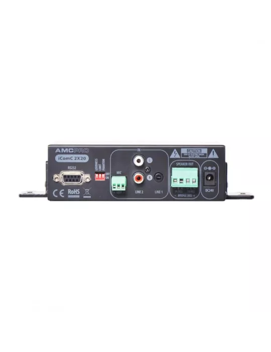 AMC iCOMC2X20 Amplificateur melangeur de communication 2 canaux  iCOMC 2X20