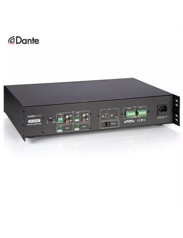 AMC iAC2X240DANTE Amplificateur d'installation 2x canaux 480W (2x240W)  iAC2X240 DANTE Ligne 100V et Basse impedance 2