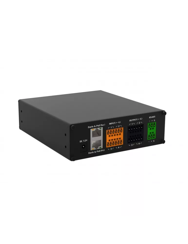 INFOBIT ITRANSDXBOX44 Procesador Audio Dante 4x4 Infobit iTrans DX-BOX-44 INFOBIT INFITRANSDXBOX44 | MusicGoodDeal