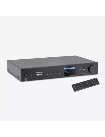 AMC LIVERADIO Radio por Internet con reproductor de flash disc Sintonizador Radio FM y reproductor multimedia