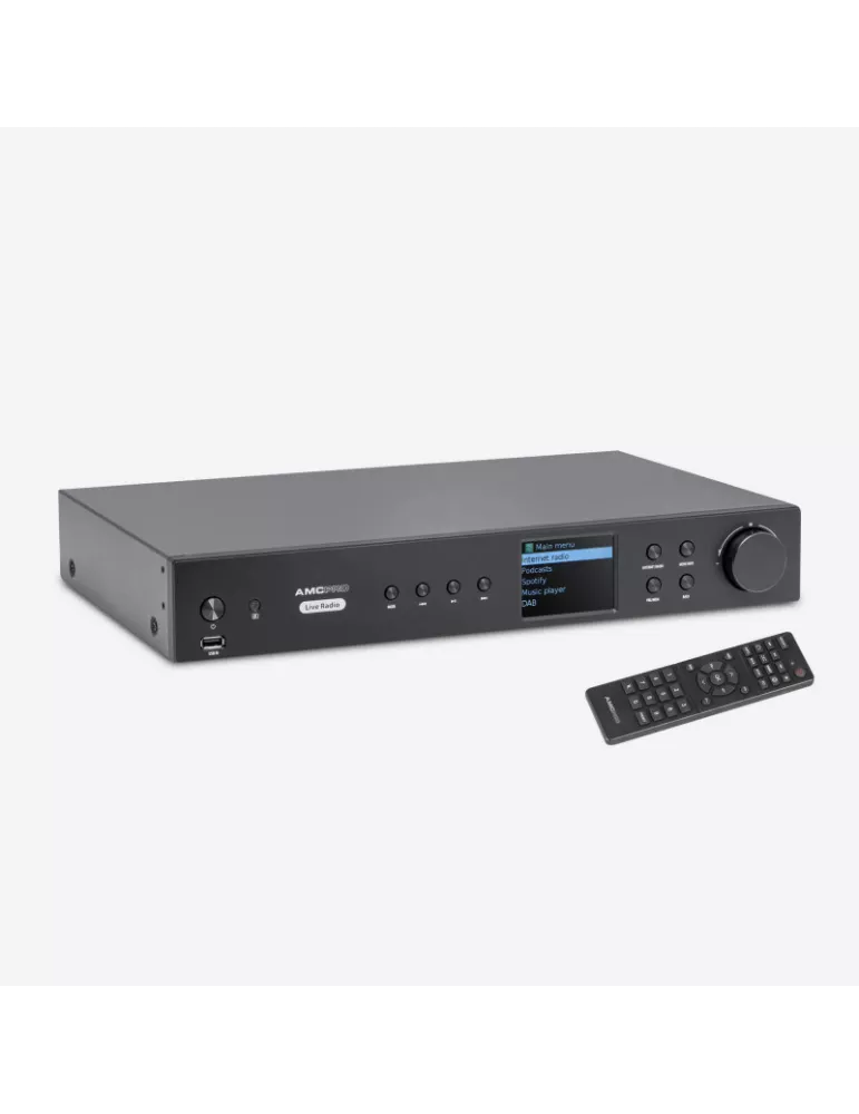 AMC LIVERADIO Radio internet  avec lecteur flash disc Tuner Radio FM & media player