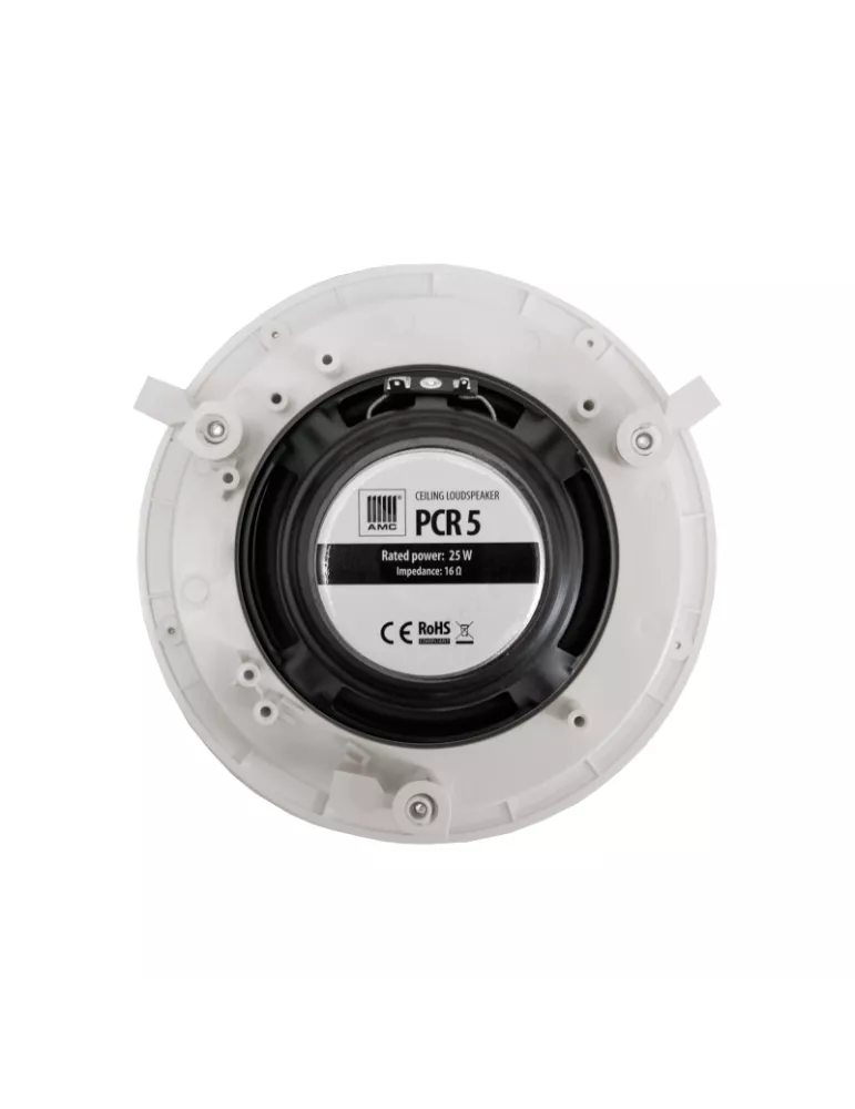 AMC PCR5 25W (16?) PCR 5 Magnetic grille ceiling speaker White AMC AMCPCR5 | MusicGoodDeal