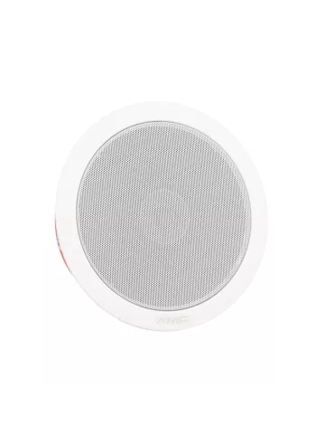 AMC EVAC6 EVAC 6 flush-mount loudspeaker White with orange steel firewall dome