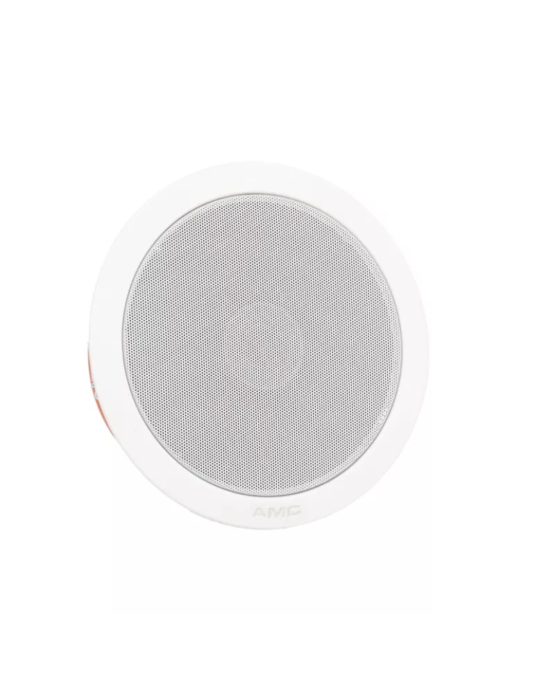 AMC EVAC6 Altavoz empotrable EVAC 6 Blanco con cúpula cortafuegos de acero naranja AMC AMCEVAC6 | MusicGoodDeal