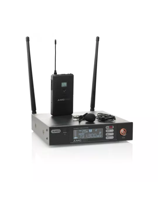 AMC iLive2LAVALIER Wireless lavalier microphone system AMC AMCiLive2LAVALIER | MusicGoodDeal