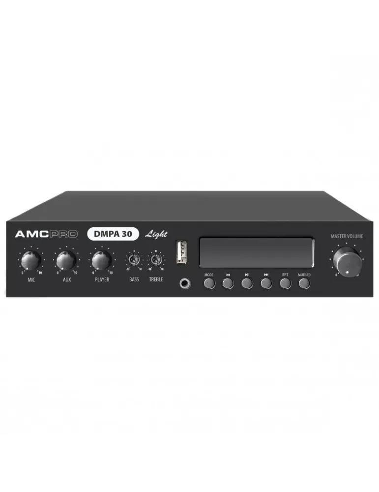 AMC DMPA30LIGHT Multimedia player   Amplifier class D 30W DMPA30 Light AMC AMCDMPA30LIGHT | MusicGoodDeal