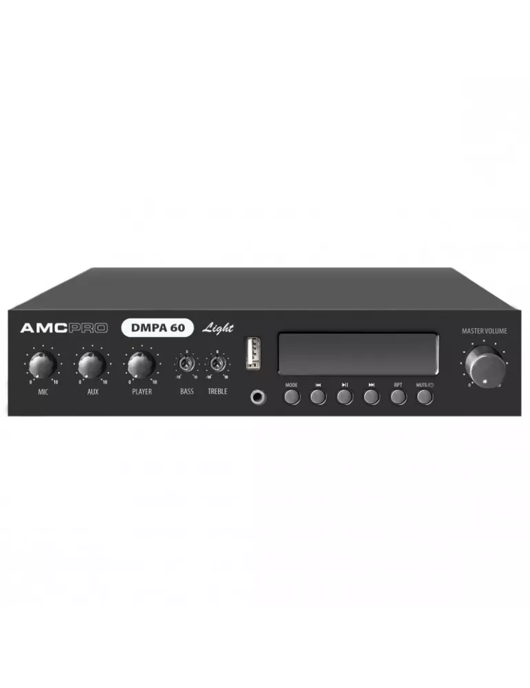 AMC DMPA60LIGHT Multimedia player   Amplifier class D 60W DMPA 60 Light AMC AMCDMPA60LIGHT | MusicGoodDeal