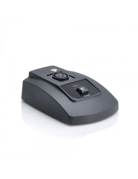 AMC TALKST Support de table pour microphone col de cygne XLR  TALK ST avec bouton de prise de parole