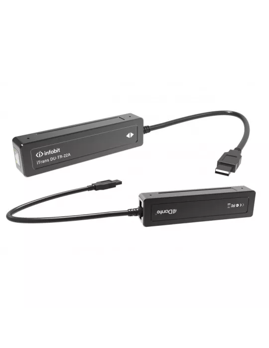 INFOBIT iTRANSDUTR22A Dante USB Transmitter Receiver Infobit iTrans DU-TR-22A INFOBIT INFiTRANSDUTR22A | MusicGoodDeal