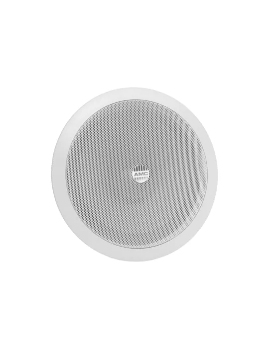 AMC PC6T Flush-mount loudspeaker White integrated 100v line transformer AMC AMCPC6T | MusicGoodDeal