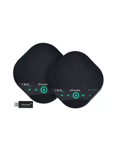 INFOBIT ISPKM600 Wireless omnidirectional cascade microphone kit Infobit iSpeaker M600 INFOBIT INFISPKM600 | MusicGoodDeal