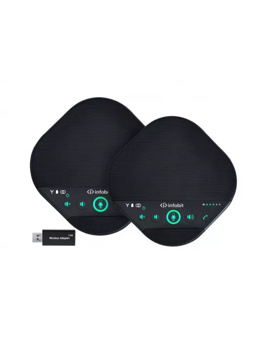 INFOBIT ISPKM600 Wireless omnidirectional cascade microphone kit Infobit iSpeaker M600 INFOBIT INFISPKM600 | MusicGoodDeal
