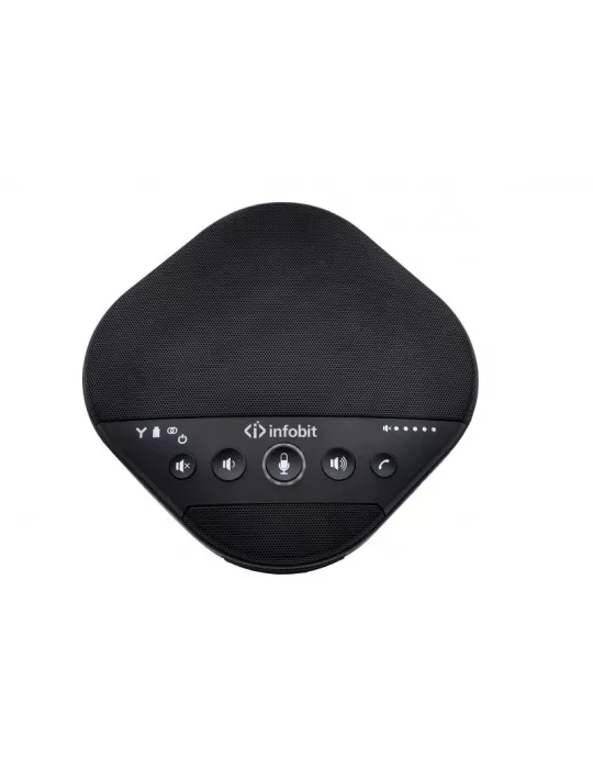 INFOBIT ISPKM600 Kit de microphones omnidirectionnels en cascade sans fil Infobit iSpeaker M600