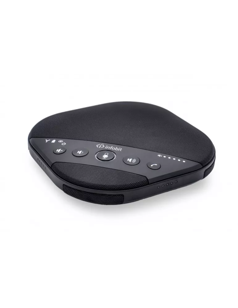 INFOBIT ISPKM600 Kit de microphones omnidirectionnels en cascade sans fil Infobit iSpeaker M600