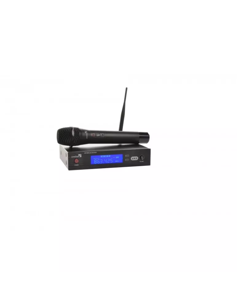 AMC UX3 Système de microphone à main sans fil   fréquence fixe