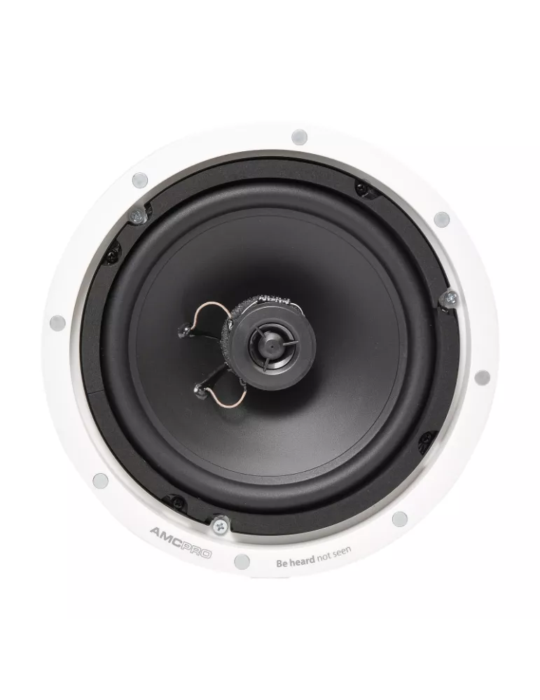 AMC PCR8 35W (16?) PCR 8 Deckenlautsprecher mit magnetischem Gitter Weiß AMC AMCPCR8 | MusicGoodDeal