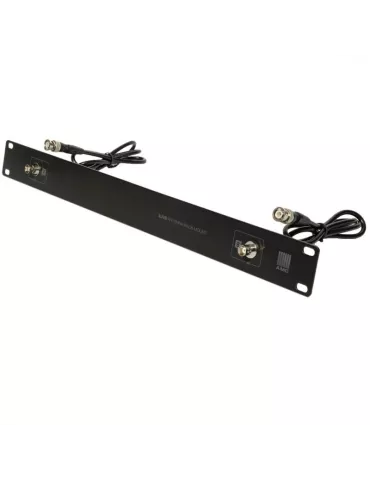 AMC iLIVEARP Facade Rack 1U deport antenne  iLive ARP Noir pour microphones sans fil