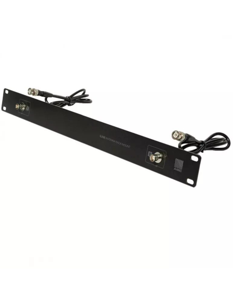 AMC iLIVEARP Facade Rack 1U deport antenne  iLive ARP Noir pour microphones sans fil