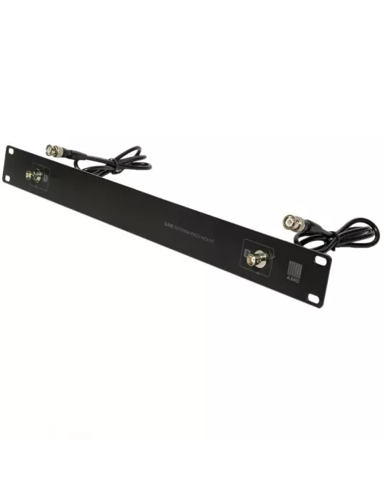 AMC iLIVEARP Facade Rack 1U deport antenne  iLive ARP Noir pour microphones sans fil