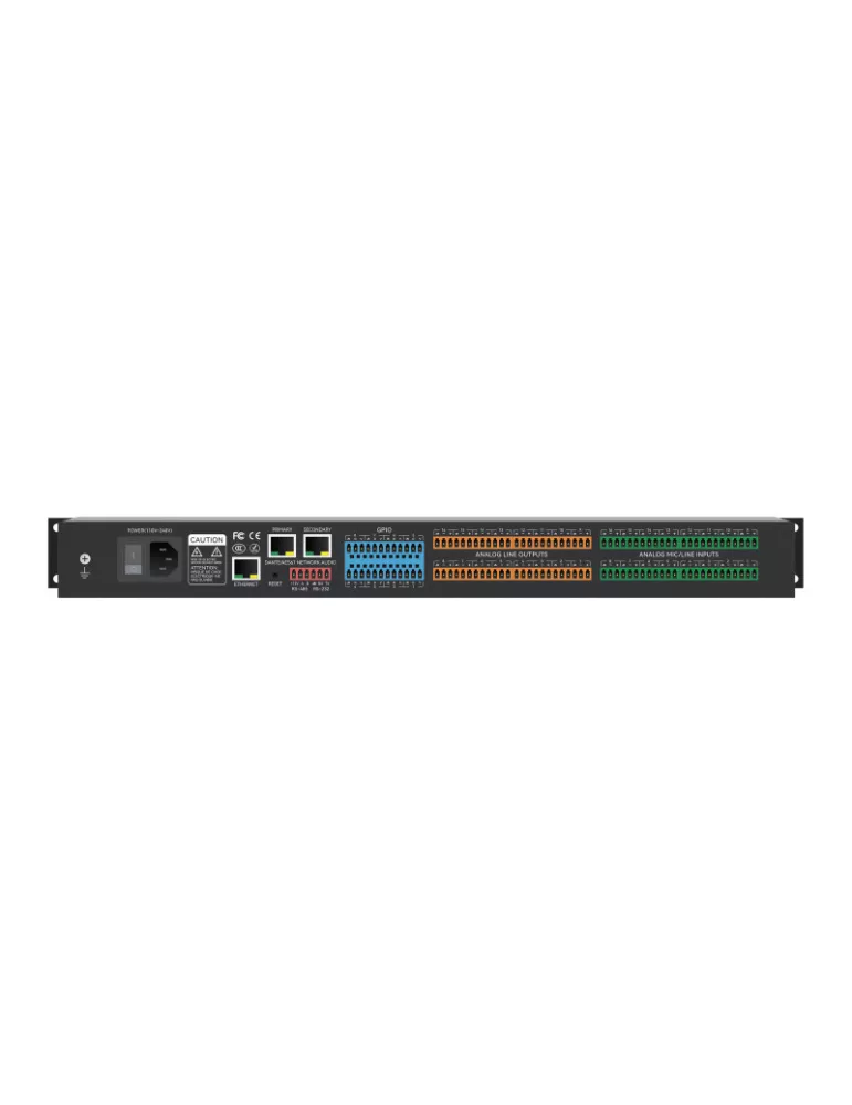 INFOBIT ISOUND1616D Processeur de Son Numérique DSP 16×16 avec Dante  iSound 1616D