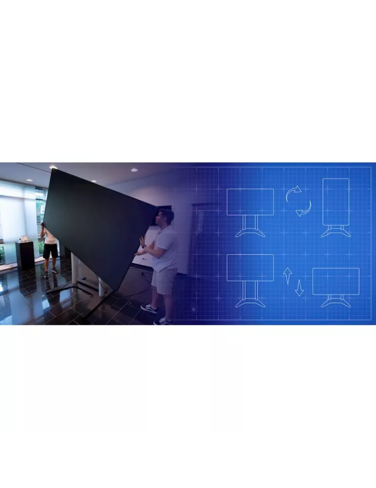 OPTOMA QUADSHOW Soporte de suelo y maletín de transporte QUADShow para pantalla LED Quad FHDQ130 OPTOMA OPTQUADSHOW | MusicGoo
