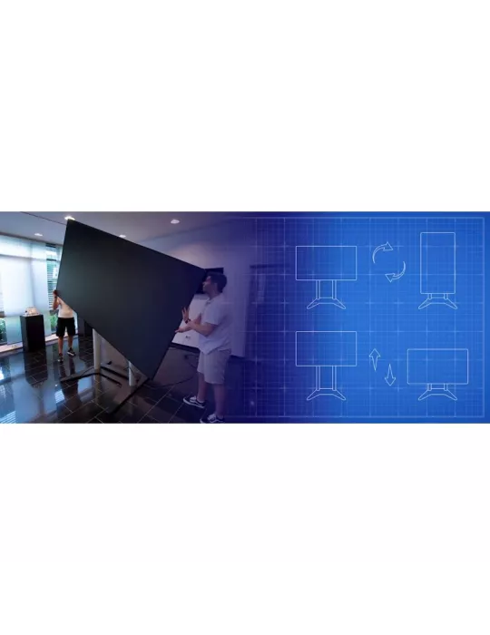 OPTOMA QUADSHOW Soporte de suelo y maletín de transporte QUADShow para pantalla LED Quad FHDQ130 OPTOMA OPTQUADSHOW | MusicGoo