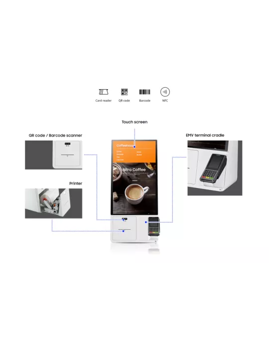 SAMSUNG CYKM24CPX Boitier kiosk Samsung CY-KM24CPX for Kiosk KM24A SAMSUNG SAMCYKM24CPX | MusicGoodDeal