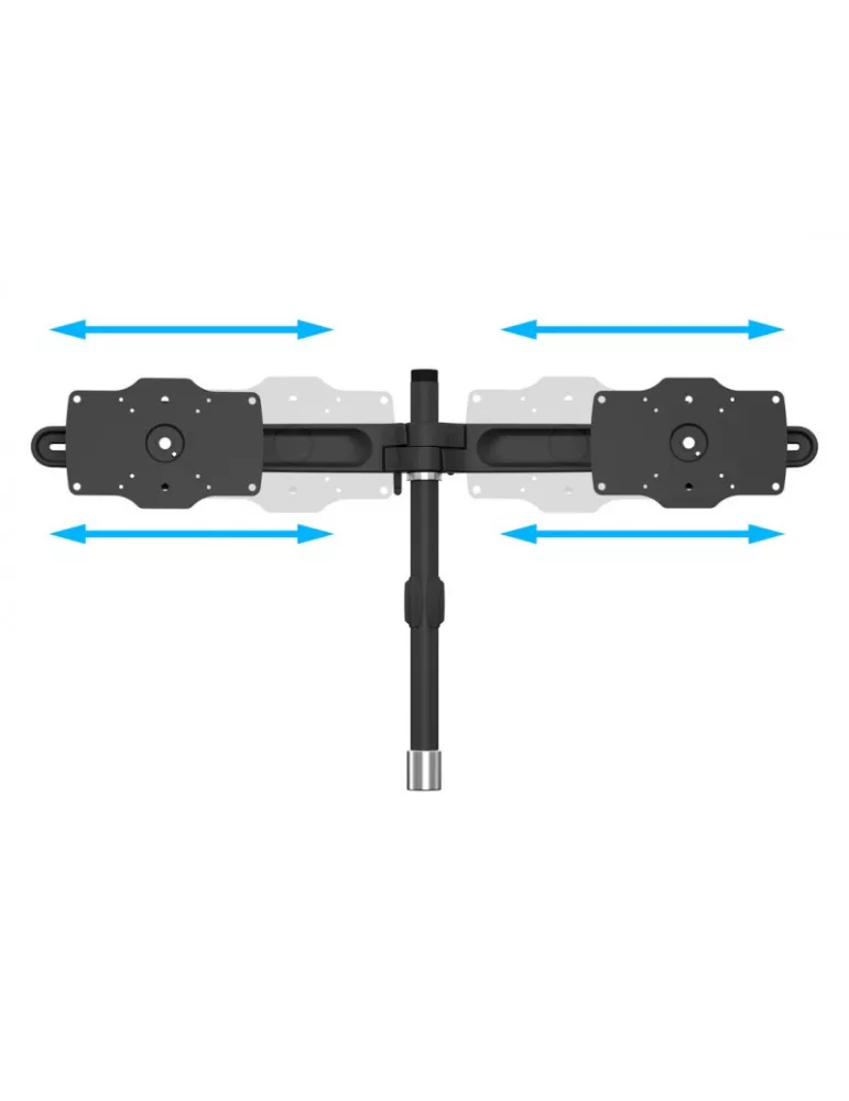 MULTIBRACKETS 7426 Soporte de extensión de mesa Multibrackets VESA Desktopmount Dual Stand Expansion Kit - 4 pantallas de 24 -