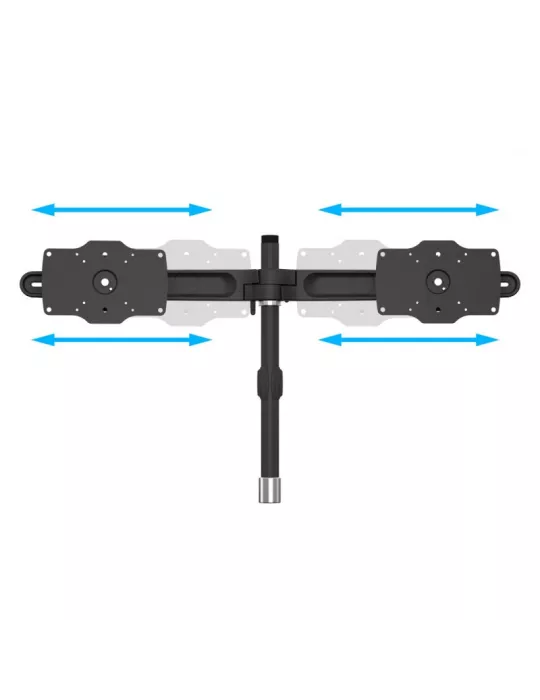 MULTIBRACKETS 7426 Soporte de extensión de mesa Multibrackets VESA Desktopmount Dual Stand Expansion Kit - 4 pantallas de 24 -