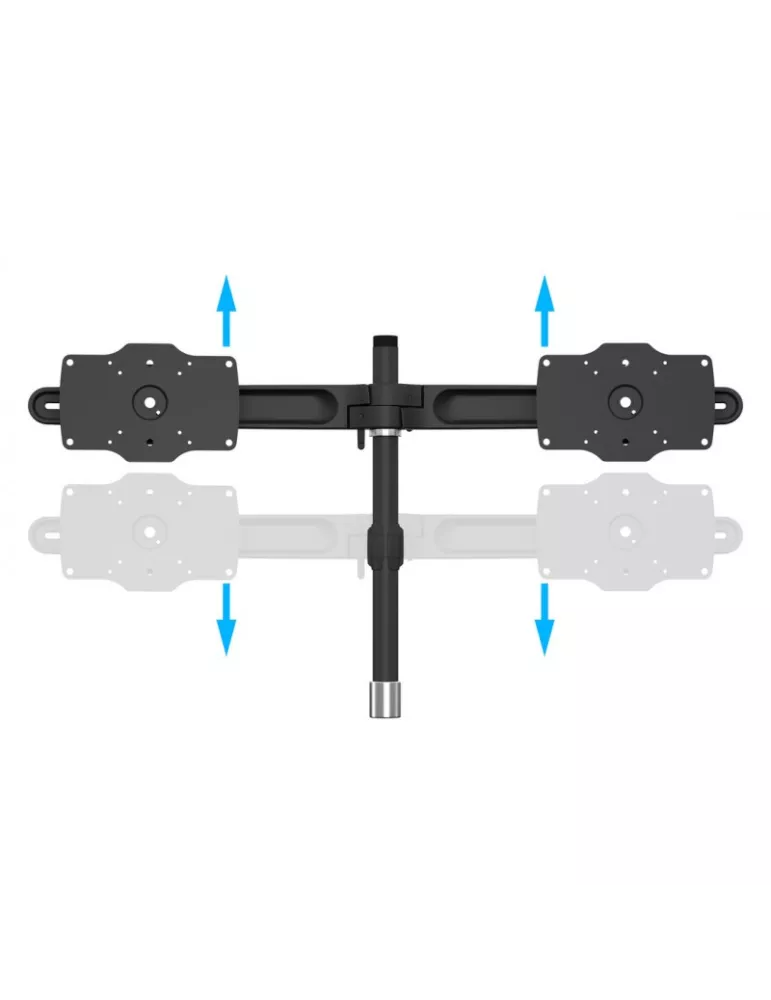 MULTIBRACKETS 7426 Extension support de table Multibrackets VESA Desktopmount Dual Stand Expansion Kit - 4 screens 24 -32  VES