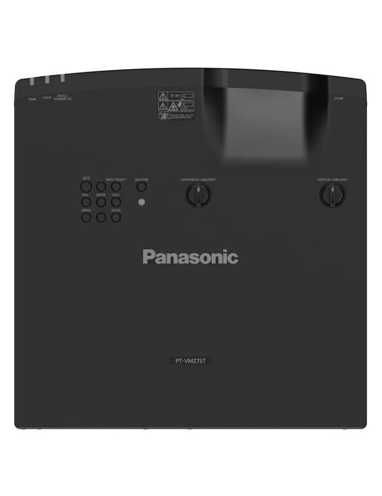 PANASONIC PTVMZ7STBEJ Short-throw PT-VMZ7STBEJ BLACK (LCD WUXGA 7000 Lumens Ratio 0.8-1.0 1) PANASONIC PANPTVMZ7STBEJ | MusicG
