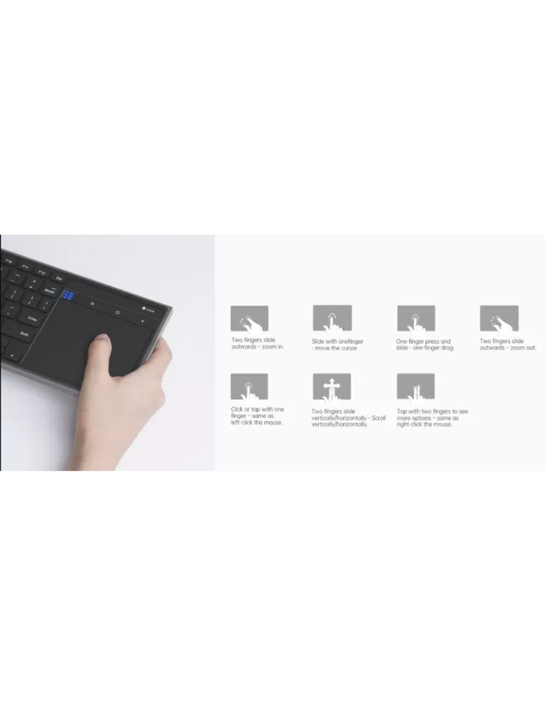 CZUR TBPROK1 Clavier Bluetooth  TouchBoard Pro