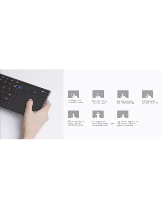 CZUR TBPROK1 Clavier Bluetooth  TouchBoard Pro