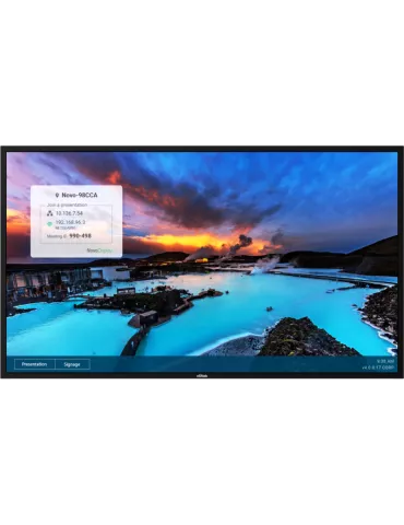 VIVITEK DK554 Moniteur 55''   4K UHD 500cd/m2 SoC 24/7 Paysage/Portrait