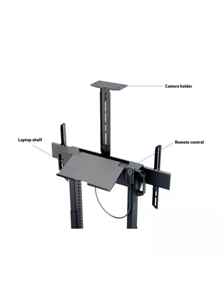 MULTIBRACKETS 8588 Motorisierte Bodenständer FloorBase 42  - 100  Last 120kg Vesa Max 800x400 MULTIBRACKETS MUL8588 | MusicGoo