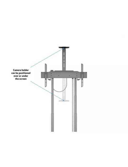 MULTIBRACKETS 8588 Motorized floor support FloorBase 42  - 100  load 120kg Vesa Max 800x400 MULTIBRACKETS MUL8588 | MusicGoodD