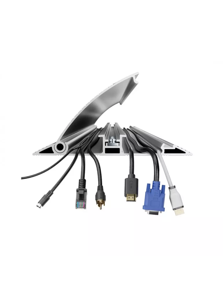 MULTIBRACKETS 2192 Cubrecables de suelo Cubrecables Multibrackets Gris - 139mm-A 1100mm-L MULTIBRACKETS MUL2192 | MusicGoodDea