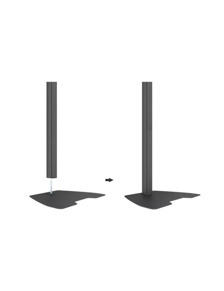 MULTIBRACKETS 2949 Floor support with 270cm column for Multibrackets Pro-Series REF  MULTIBRACKETS MUL2949 | MusicGoodDeal