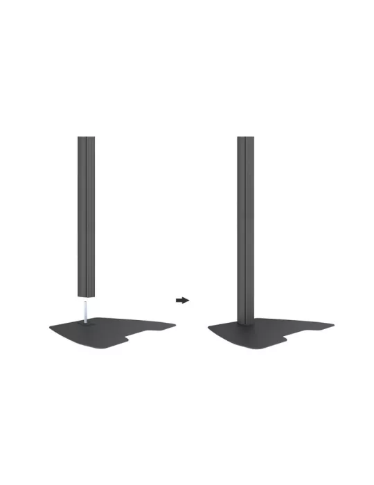 MULTIBRACKETS 2949 Support sol avec colonne 270cm compatibles Multibrackets Pro-Series REF: