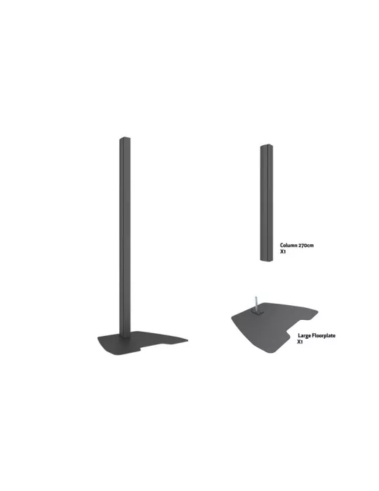 MULTIBRACKETS 2949 Bodenständer mit Säule 270cm kompatibel mit Multibrackets Pro-Series REF  MULTIBRACKETS MUL2949 | MusicGood