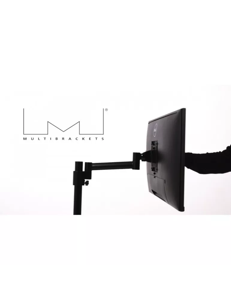 MULTIBRACKETS 5839 Multibrackets rotating table stand Deskmount Officeline Single I Black - 15  -30  screen Vesa Max 100x100 M