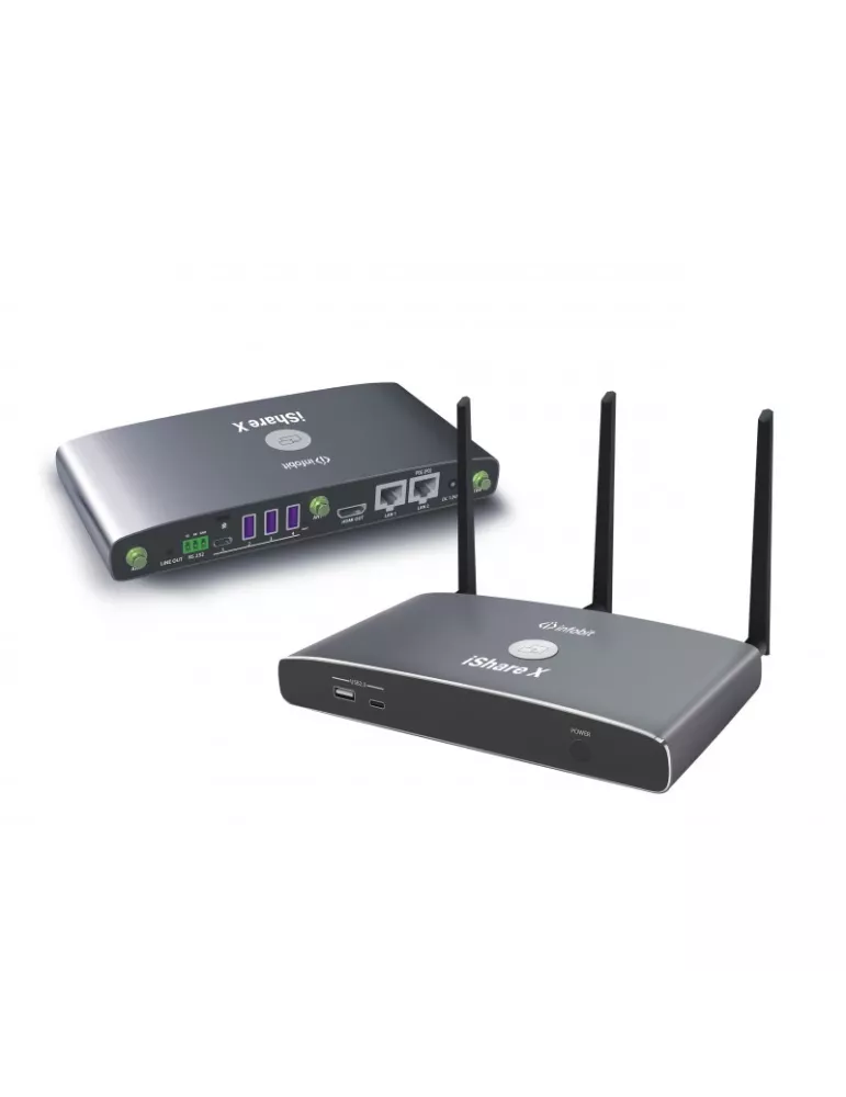 INFOBIT ISHAREX400 Receiver Wireless Presentation System 4x Displays Infobit iShare X400 BYOM INFOBIT INFISHAREX400 | MusicGoo