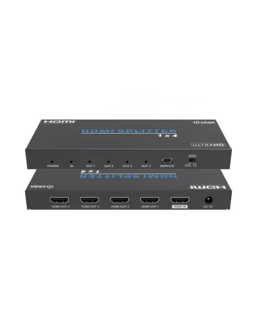 INFOBIT ISWITCH104 Divisor 1x4 HDMI 4K60 Infobit - iSwitch 104 INFOBIT INFISWITCH104 | MusicGoodDeal